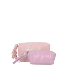 SECRET - Cosmetiquero 2 unid Niza SS25 Rosado