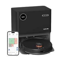 LYDSTO - Aspiradora Trapeadora W2 Autolimpiante y Autovaciado Negro