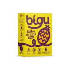 BIGU - CAJA ROLLO PIÑA DESHIDRATADA 125g