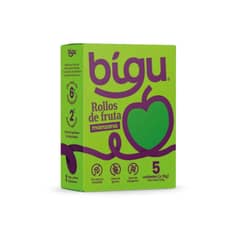 BIGU - CAJA ROLLO MANZANA DESHIDRATADA 125g