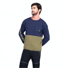 WEINBRENNER - Polerón Hombre Konda Azul Marino - Verde