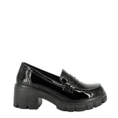 ALQUIMIA - Mocasin Mujer Negro Charol Murcia