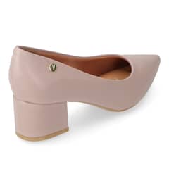 VIZZANO - Zapato Mujer Taco Ancho Nude