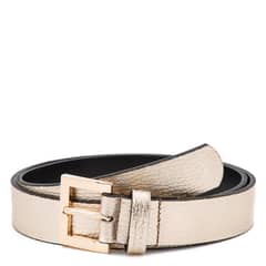 GACEL - Cinturon - Ancho 3 cms - - Dorado