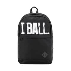 I BALL - Mochila Negra Deportiva / Escolar