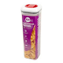 KITCHENWARE - CONTENEDOR HERMÉTICO CUADRADO 2,1 LTS TRITAN -