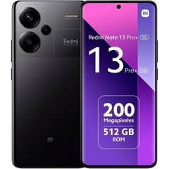 XIAOMI - Redmi Note 13 Pro Plus 5G 512Gb Negro 12Gb Ram