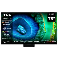 TCL - 75" QLED Mini LED 4K 75C855 Smart TV
