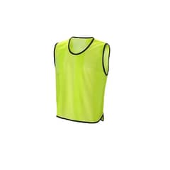 GENERICO - Peto Deportivo Adulto Talla L Futbol Amarillo 10 unid