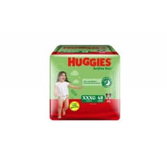 HUGGIES - Pañales Active Sec - Talla Xxxg 48 Un
