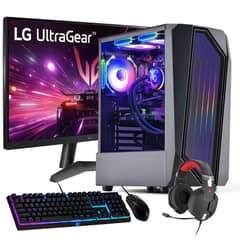 HYPERPC - PC GAMER + MONITOR 27 + Perif: AMD RYZEN 5 8400 32gb 1Tb RTX 3060 WiFi