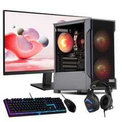 HYPERPC - PC GAMER + MONITOR 24 + Perif: AMD RYZEN 5 8600G 32gb 1Tb 760M WiFi