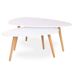 GENERICO - Mesa de centro Twin-Blanca