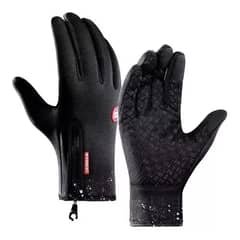 DEFENSOR FOREVER - Guantes Deportivos, Trekking, Windstopper, Touch Antislip