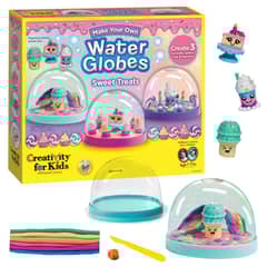 FABER-CASTELL - Creativity for Kids: Globos de nieve - Dulces