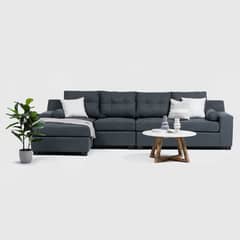 INNOVAMUEBLES - Seccional Botticelli XL Izquierdo Tela Gris Medio YF
