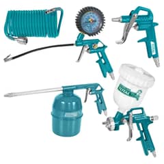 TOTAL TOOLS - Set de 5 Herramientas Neumaticas para Compresor