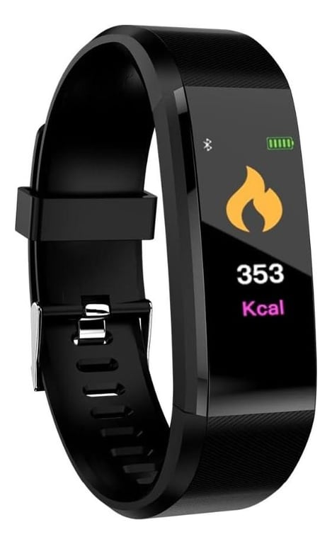 Smartwatch M115 Deportivo con Monitoreo de Salud y Fitness