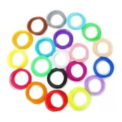 GENERICO - Filamentos PLA Multicolor para Lápiz Impresora 3D 200mts