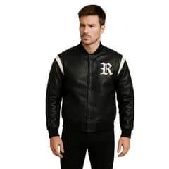 D'JOE - Chaqueta Ecocuero Hombre Roof