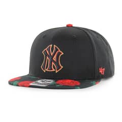 47 - Jockey New York Yankees Captain Rose Garden Black - Negro