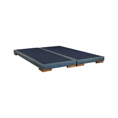 BLOCCARE - Base de Cama King Dividida con patas de 4.5 cm. R.Colchon V.Elastico