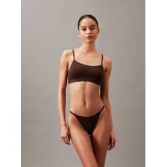 CALVIN KLEIN - Colaless String Ideal Stretch Micro Marrón