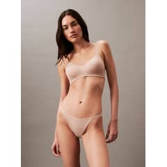 CALVIN KLEIN - Colaless String Ideal Stretch Micro Beige