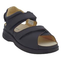 SANNABEM - Sandalia para diabetico color negro-Talla 45-Sannabem