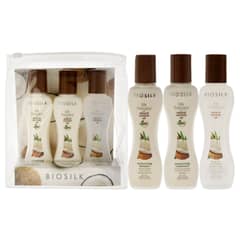 BIOSILK - Set de Terapia de Seda con Aceite de Coco Natural -