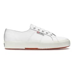 SUPERGA - Zapatilla 2750 Nappa Optical White Silver F Avorio - Blanco