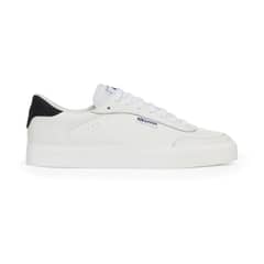 SUPERGA - Zapatilla 3842 Court White Bistrol Black - Blanco