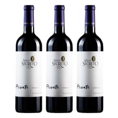 VALLE SECRETO - 3 Vinos Private Carmenere - Rojo