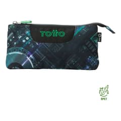 TOTTO - Estuche Escolar para Lapices Rpet Impermeable Tab242