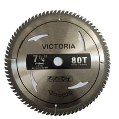 VICTORIA - Disco De Sierra Para Madera De 7 1/4 De 80 Dientes 8000 Rpm