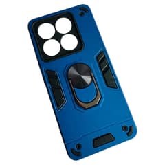 GENERICO - Carcasa Para Xiaomi 14t 5g 14t Pro 5g Anti Golpes Anillo Azul