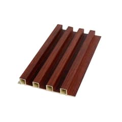 KLIK - Pack de 16 Revestimientos Siding WPC interior color Nogal