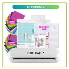 SILHOUETTE - Plotter de Corte Portrait 3 + insumos S50