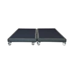 BLOCCARE - Base De Cama 2 plazas dividida Box 8 cm largo 200 cm con rueda Pyton