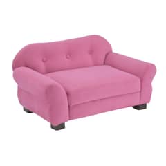 BILDUN - Cama Mascota Felpa Rosada