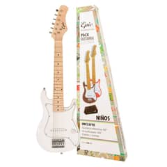EPIC - Pack Guitarra Eléctrica Niños Con Amplificador Blanca 2W