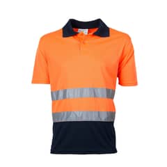 JAYSON - Polera Alta Visibilidad Mc Cuello Camisero