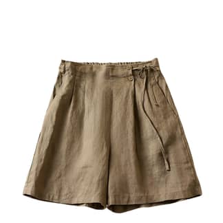 BLWOENS - Pantalones cortos casuales de verano para mujeres - Beige