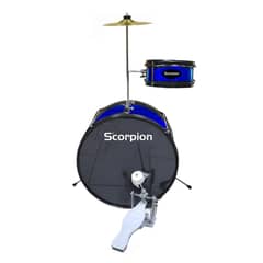 SCORPION - BATERIA NIÑO 2PCS COLOR AZUL SBJ-2BL