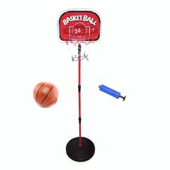 OEM - Soporte Baloncesto Altura Ajustable Niños + Balón + Inflador