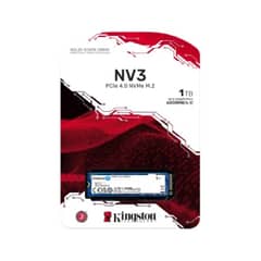 KINGSTON - SSD NV3 M.2 2280 Nvme 4.0 Gen 4×4 Ultra Fast 1TB