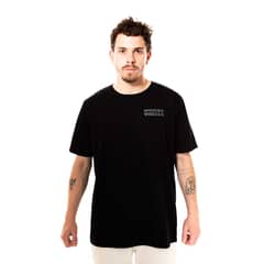SPITFIRE - Polera Manga Corta Negro Wheels