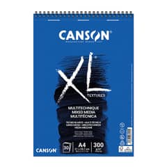 CANSON - XL Croquera Mix Media A4 300 grs 30Hjs