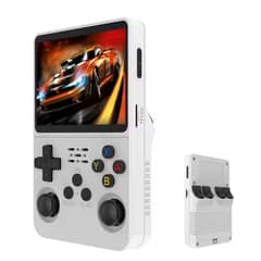 CORRERREY - Consola de videojuegos portátil Retro R36S sistema Linux 35 pulgadas