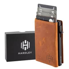 HARDLEY - Billetera Hombre De Cuero Tarjetero Rfid